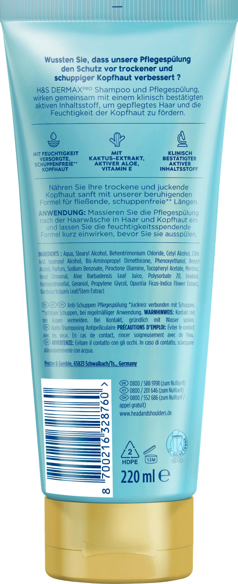 Conditioner Derma x Pro Beruhigend, 220 ml