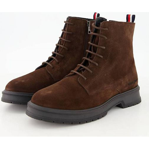 TOMMY HILFIGER Herren Schnürboots CORE SUEDE BOOT