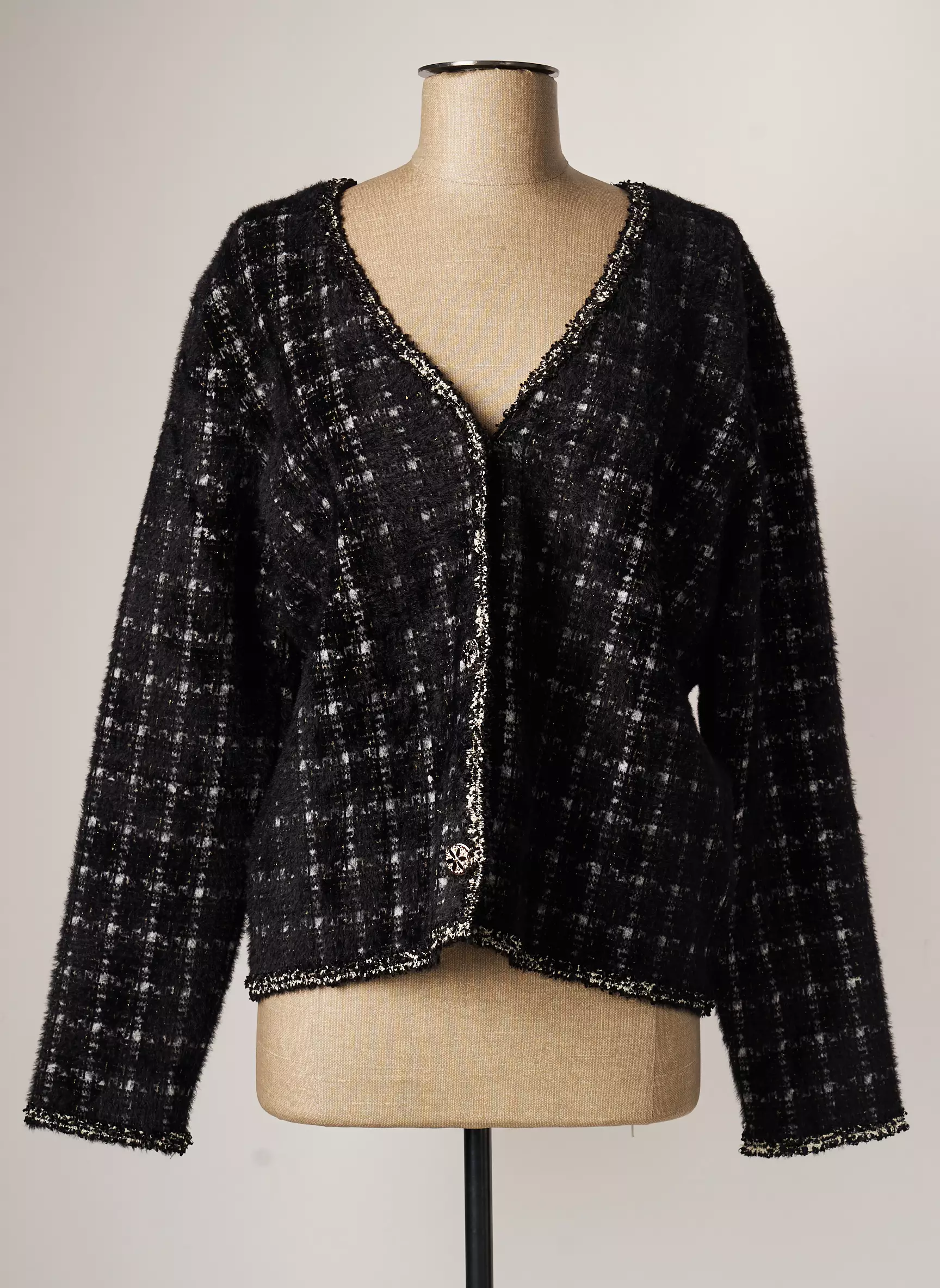 Passioni Cardigans Femme couleur noir