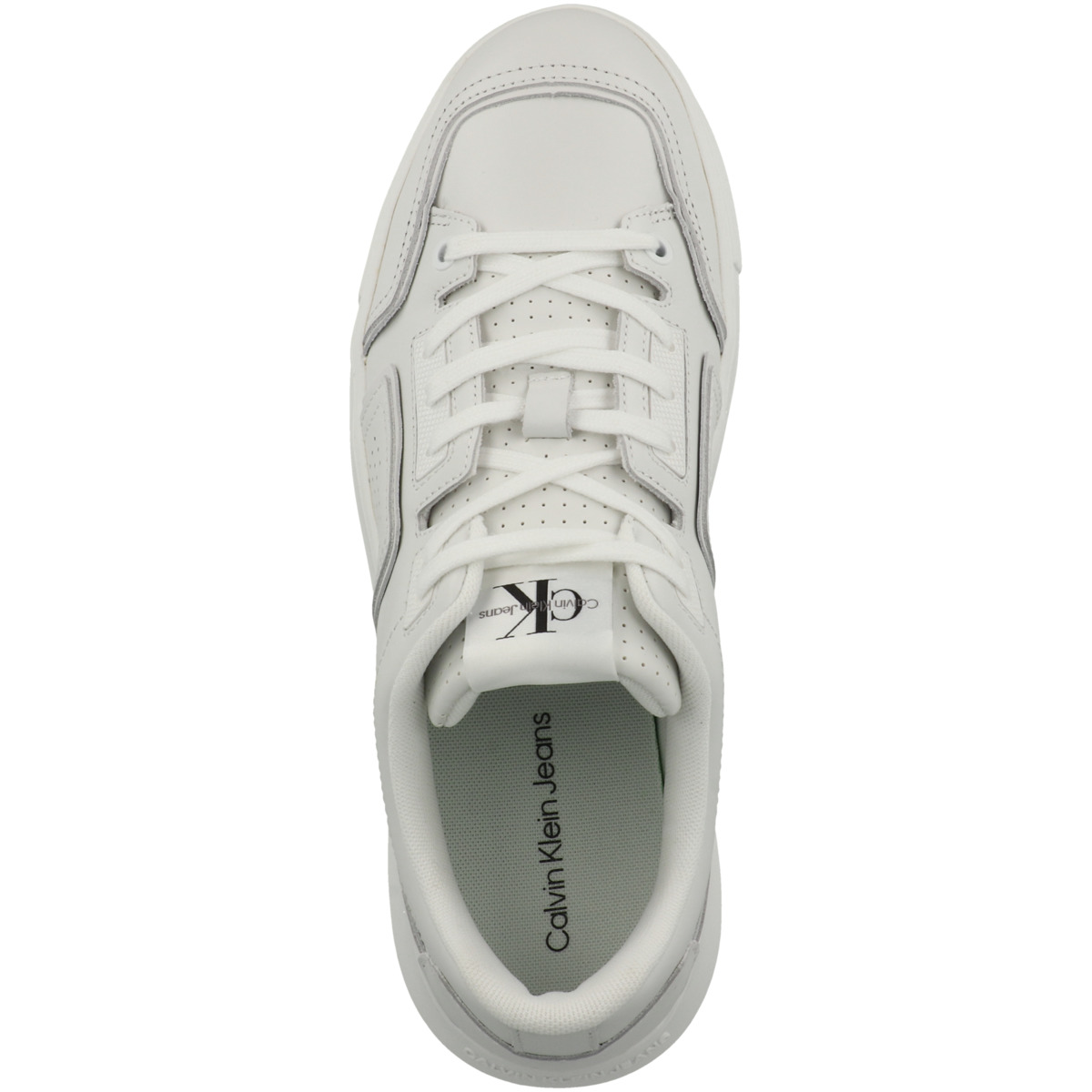 Calvin Klein Jeans Chunky Cups Laceup Low Sneaker low weiss
