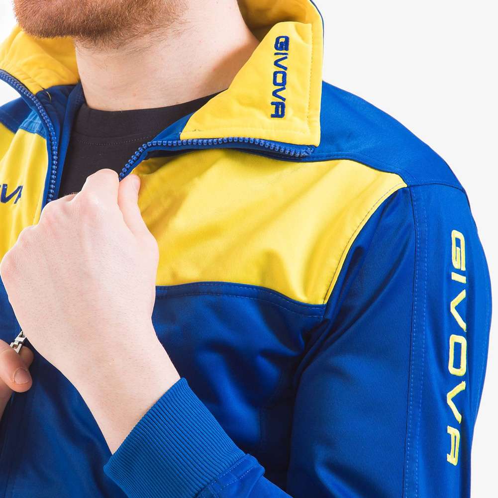 Givova Tuta Visa Trainingsanzug blau/gelb