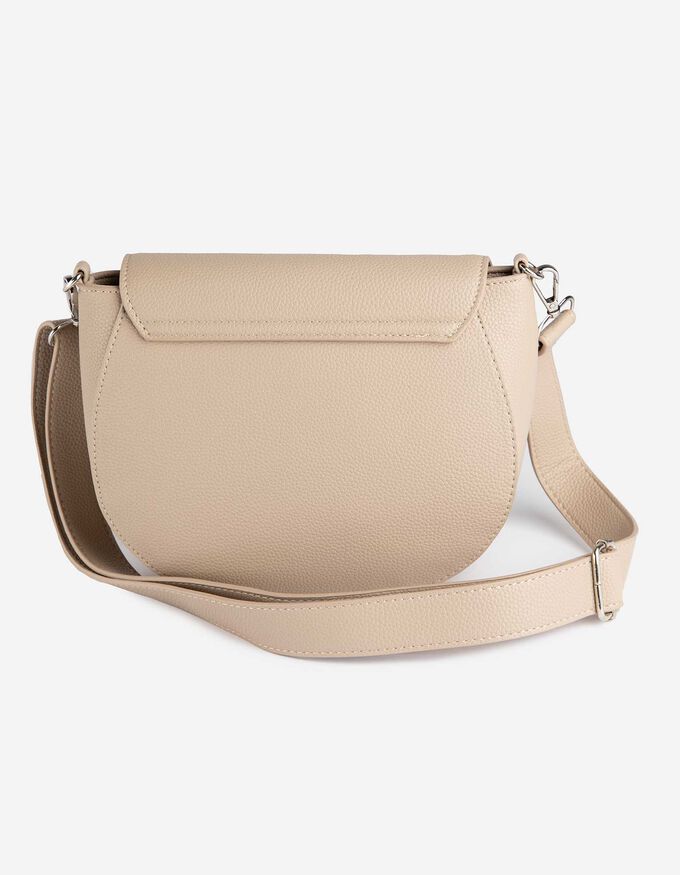 Schultertasche - Druckknopf-Lasche