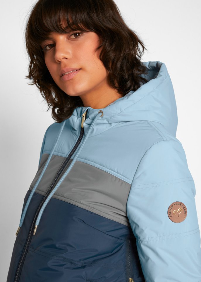 Umstandswinterjacke / Tragejacke mit recyceltem Polyester