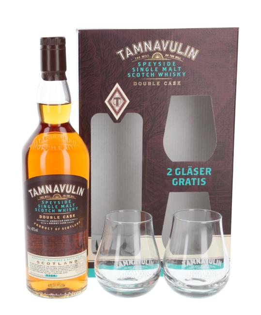 Tamnavulin Double Cask mit 2 Gläsern 0,7 l·40 % vol