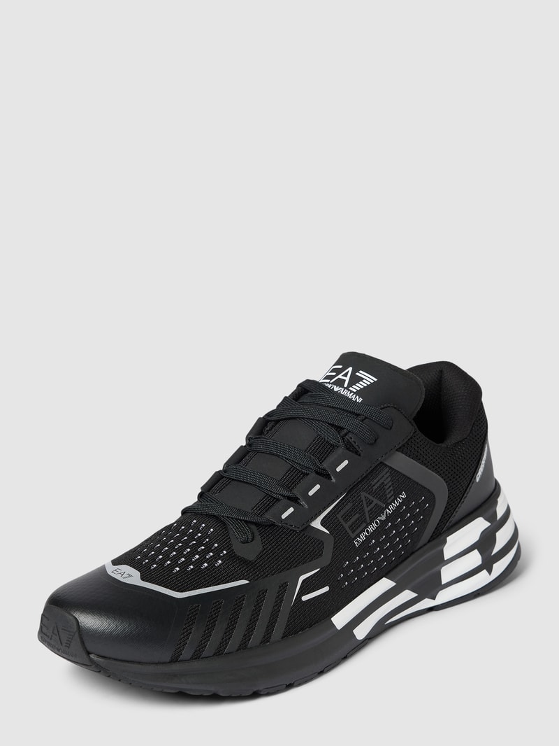 Sneaker mit Label-Details Modell 'CRUSHER DISTANCE' in schwarz