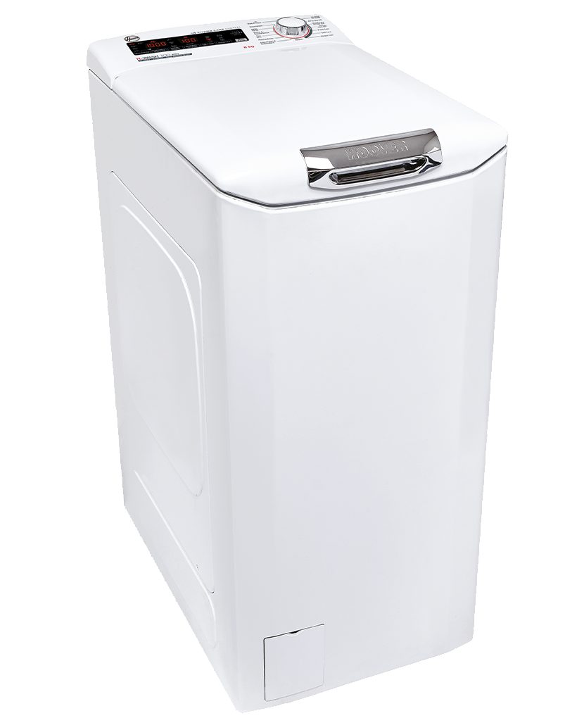 Hoover Waschmaschine Toplader H-WASH 300 PRO Design H3TFMQ48TAMCE-84, 8 kg, 1400 U/min, All in One Programm, Inverter Motor, Power Care System