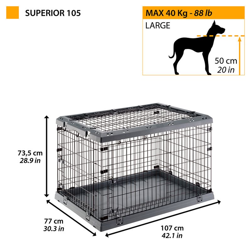 Ferplast Transportbox Superior zu TOP-Preisen