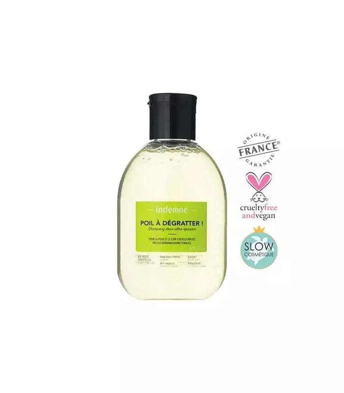 SHAMPOING POIL À DÉGRATTER ! Shampoing ultra-apaisant et doux naturel