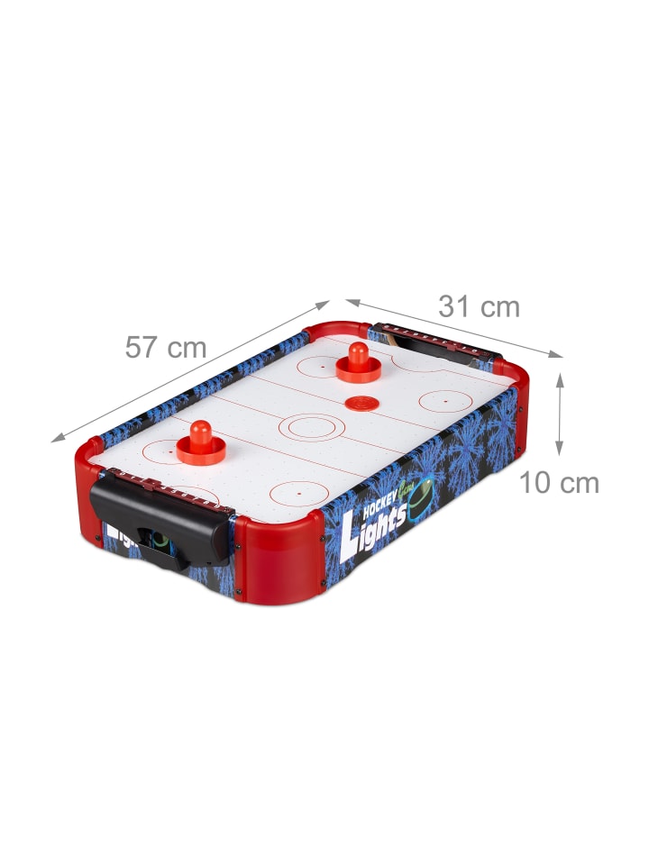 relaxdays Airhockey Tischspiel in Bunt günstig kaufen onesize
