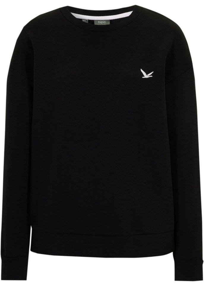 Sweatshirt mit Stickung