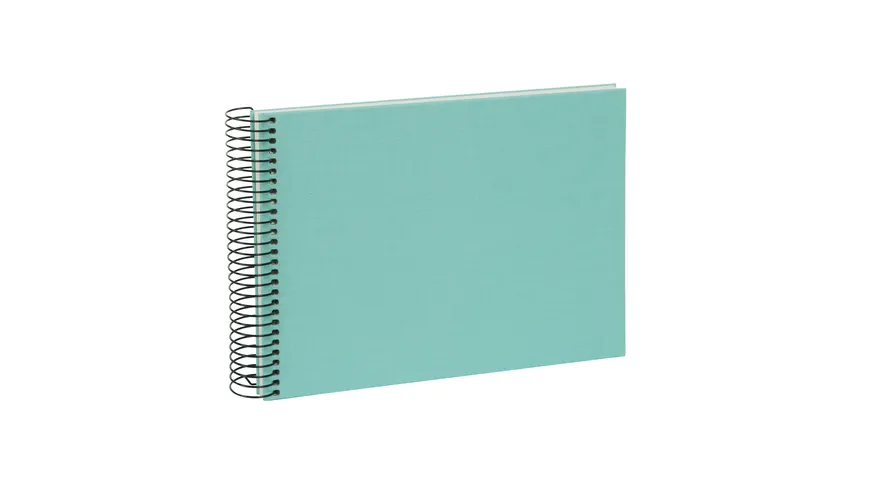 goldbuch Spiralalbum Bella Vista aqua 24x17 cm mit 40 weiße Seiten