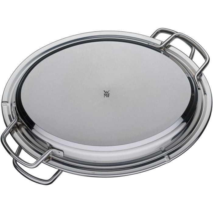 Fusiontec Mineral Multi-BrÄter mit Edelstahldeckel, 38 cm, Platinum