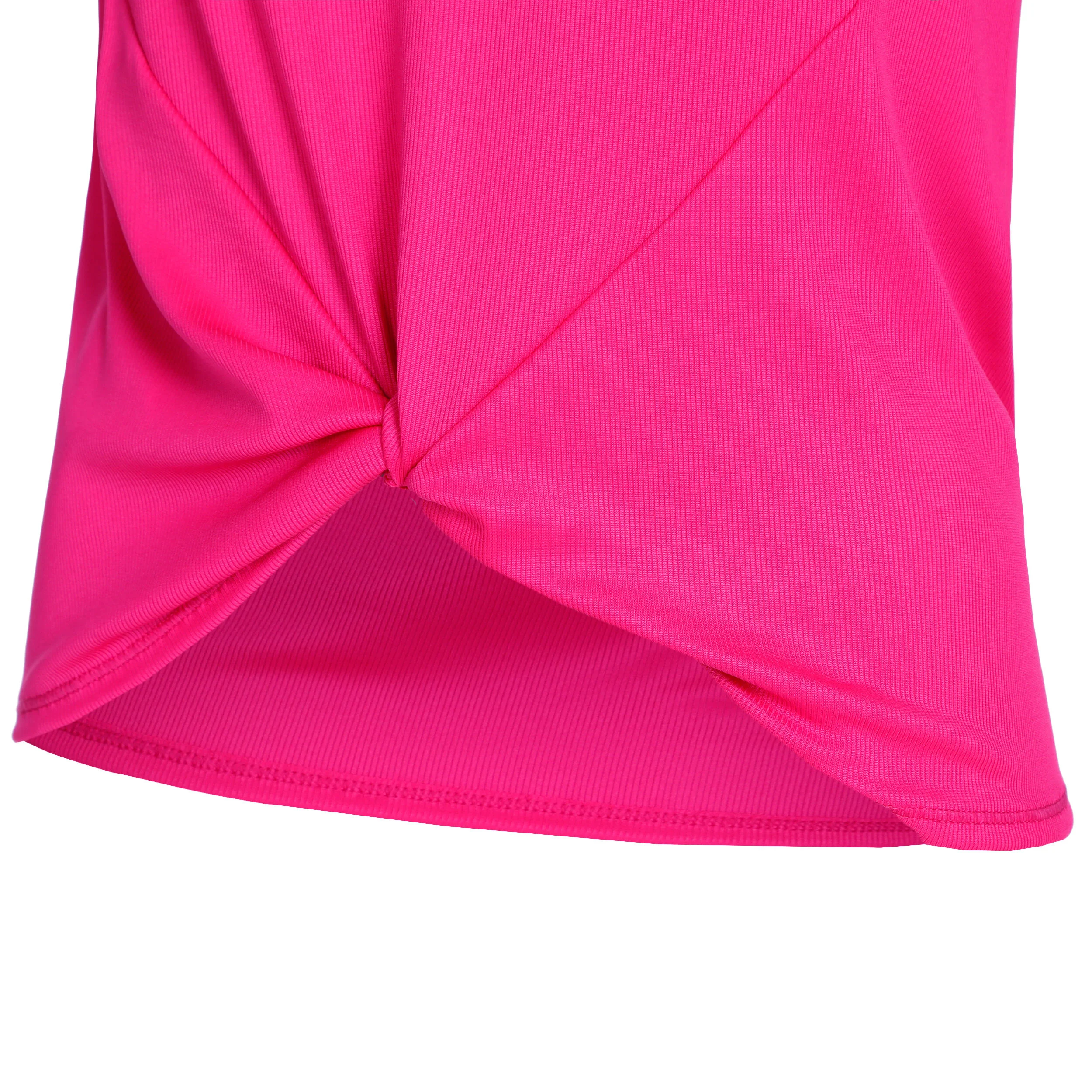 Twist Front Tank-Top Damen - Pink