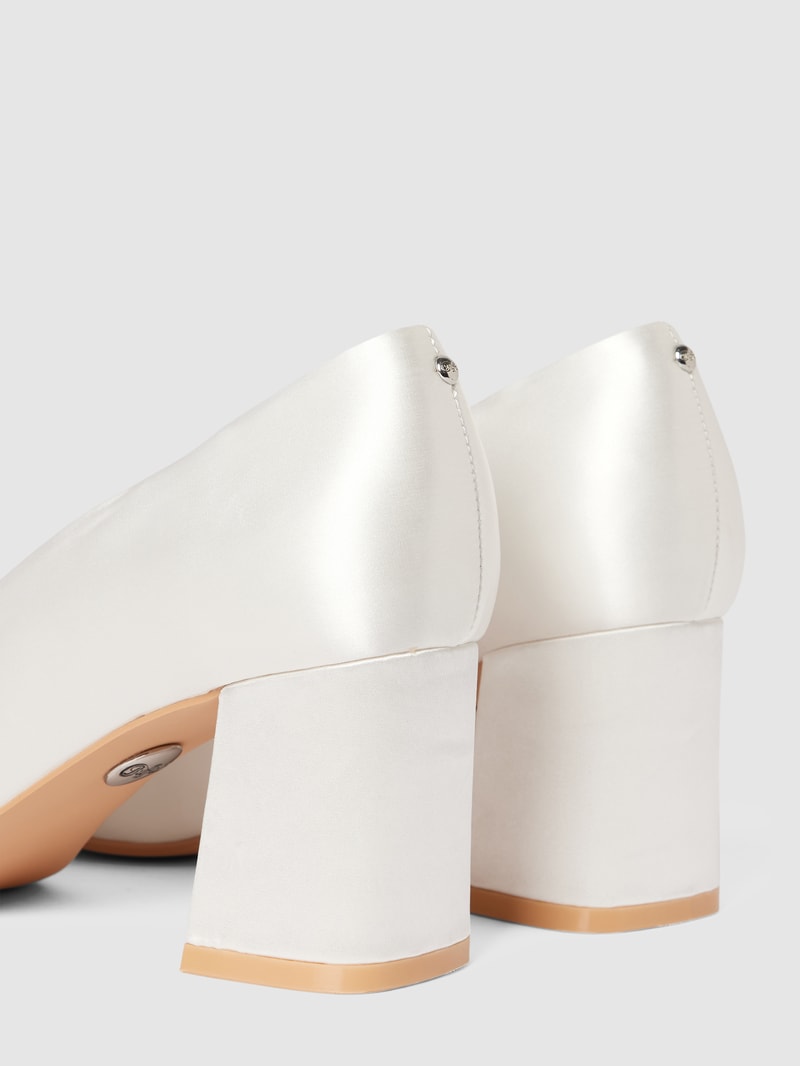 Brautschuhe mit Ziersteinbesatz Modell 'ROBYN GLAM' in offwhite