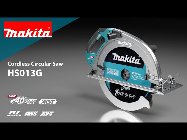 Makita HS013GZ XGT 40 V Max diskinis pjūklas 415 mm be akumuliatoriaus ir įkroviklio