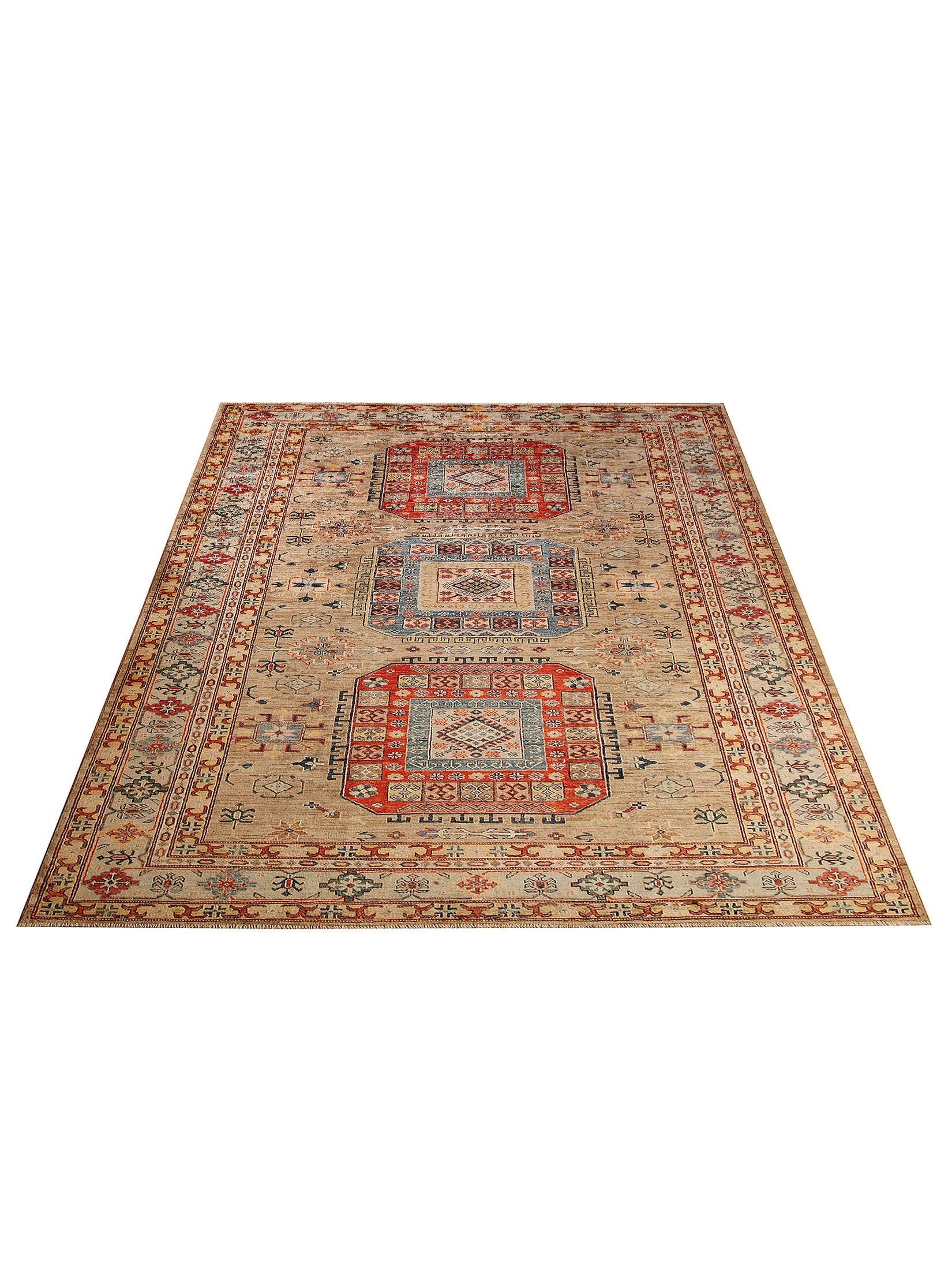 Kazak Ghazni ca. 198 x 314 cm, Unikat / Einzelstück