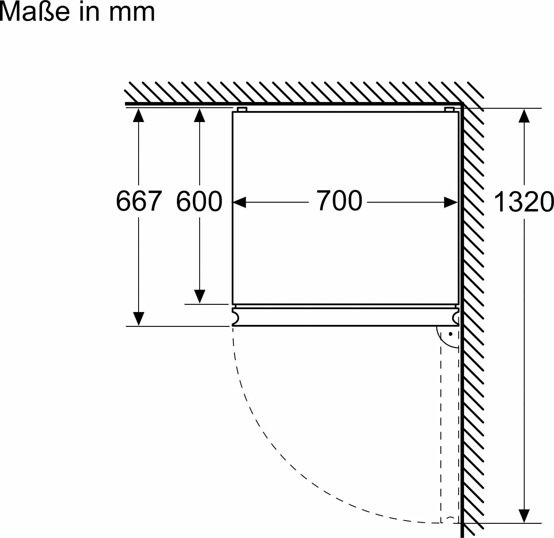 SIEMENS Kühl-/Gefrierkombination iQ500 KG49NAXCF, 203 cm hoch, 70 cm breit