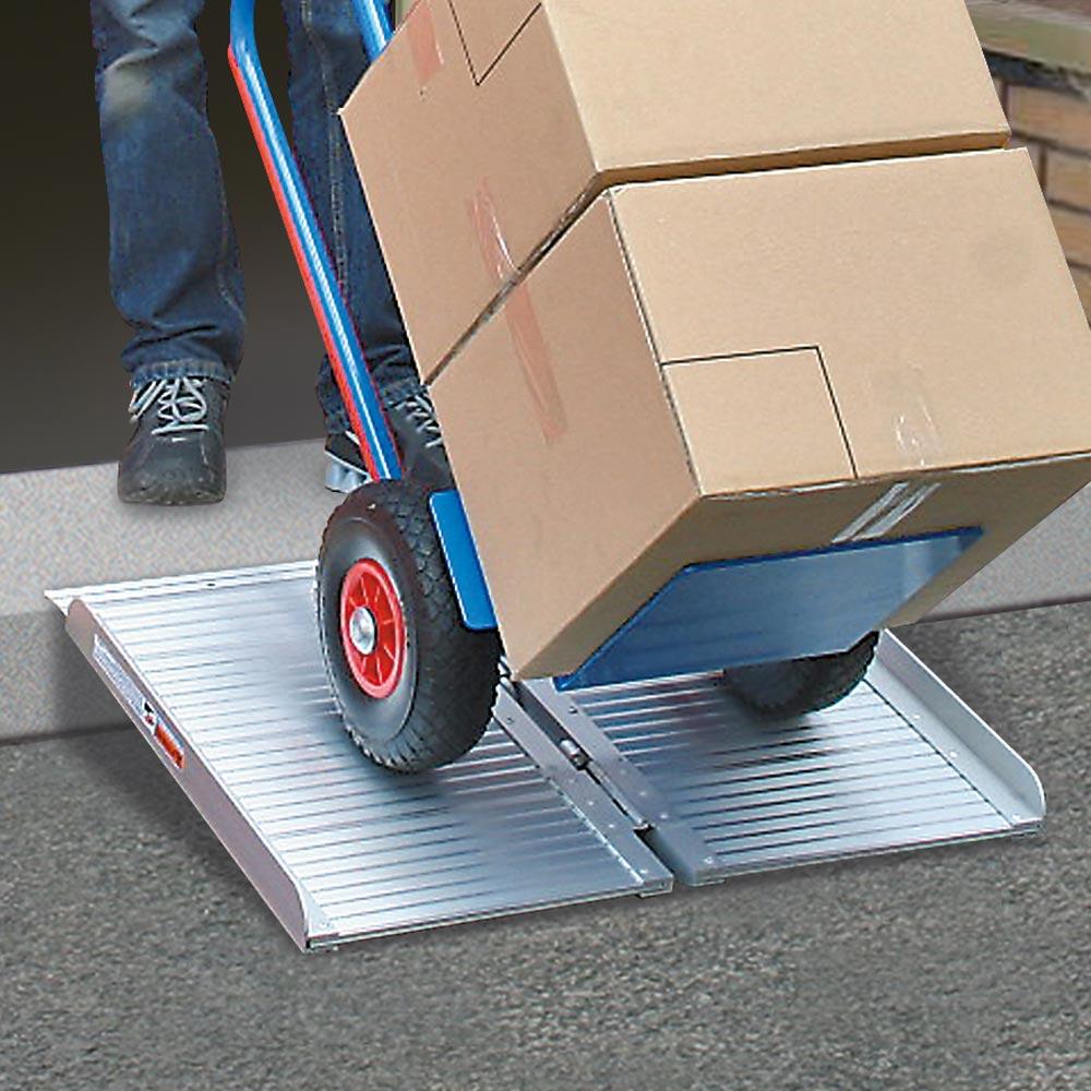 BRB Klappbare Auffahrrampe, Länge 60 cm