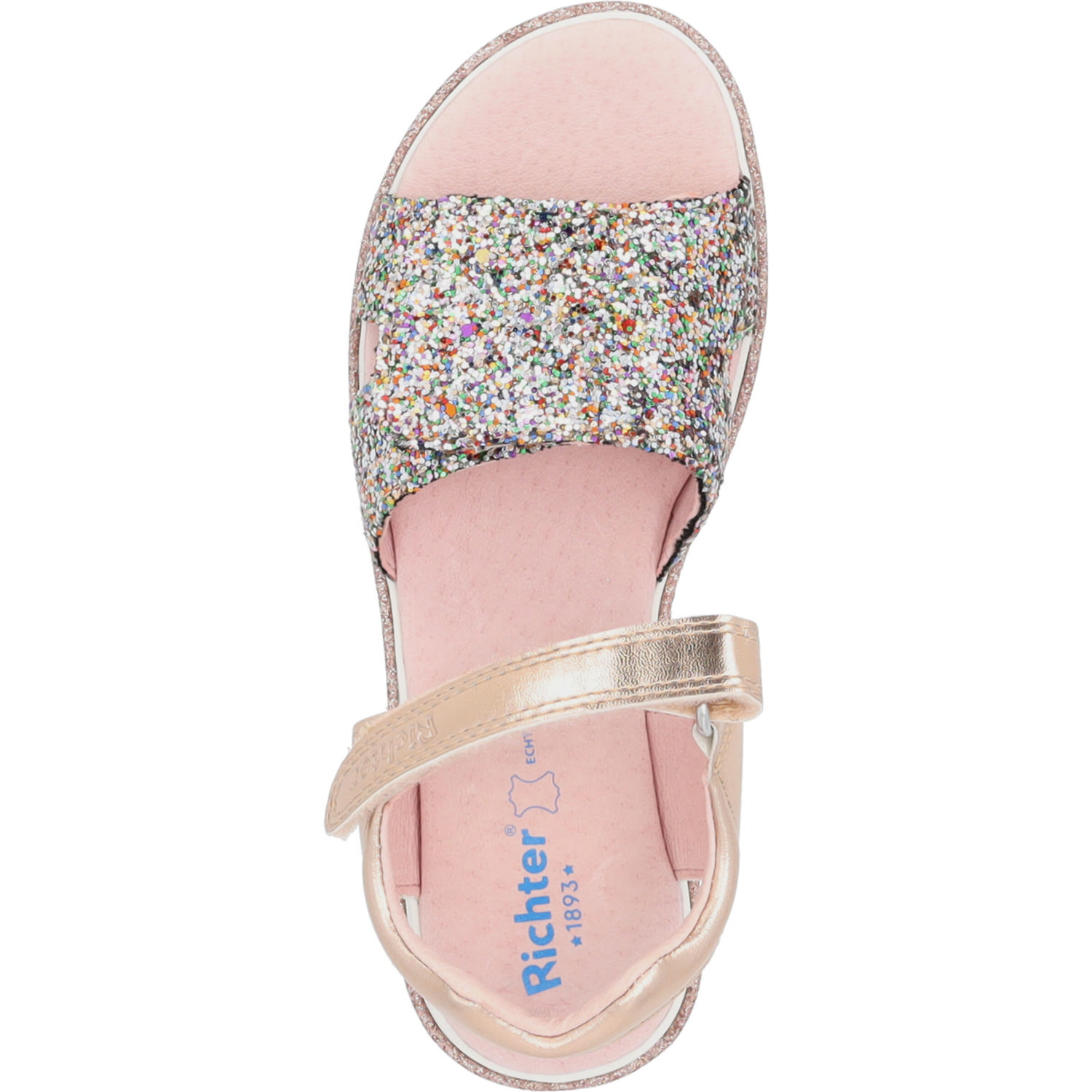 Richter 5300, Sandalen (Kinder), Kinder, Salmon/Gold