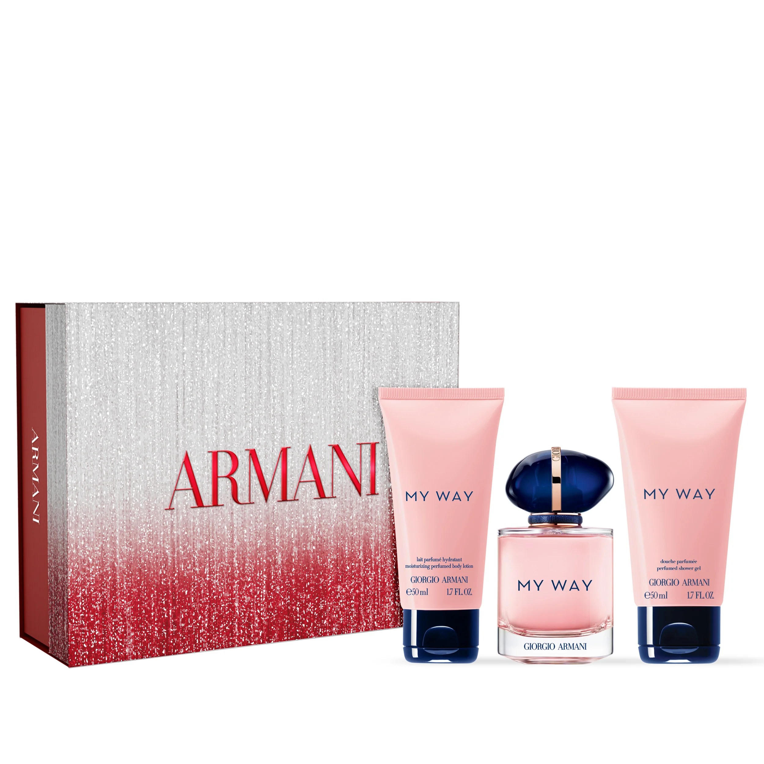Set cadou My Way My Way Eau de Parfum - Sărbători 2025 - Cutie cu parfum pentru femei, Apă de parfum
