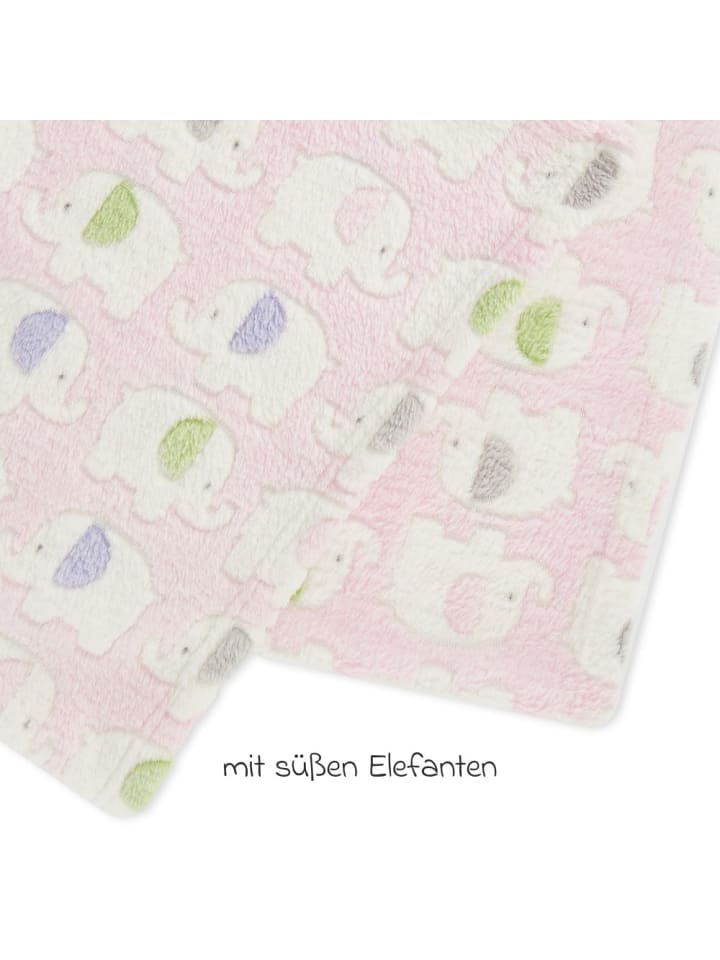 fillikid Babydecke 75 x 100 cm in Strickoptik aus Baumwolle günstig kaufen onesize