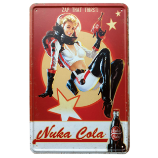 Fallout Metal Sign 