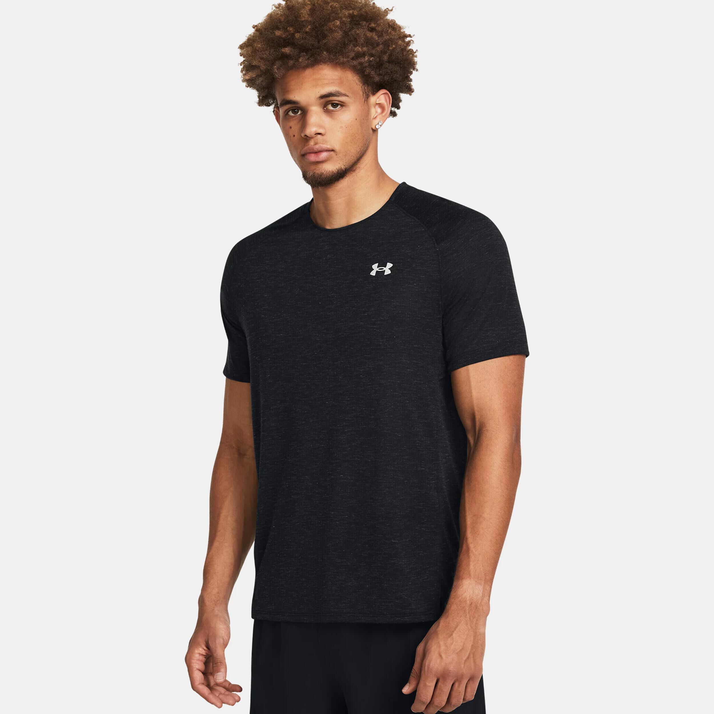 Run Trail Laufshirt Herren - Schwarz
