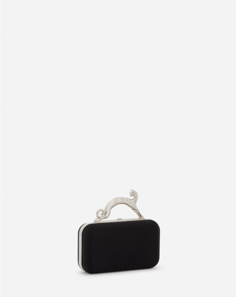 MINAUDIERE CHAT EN SATIN