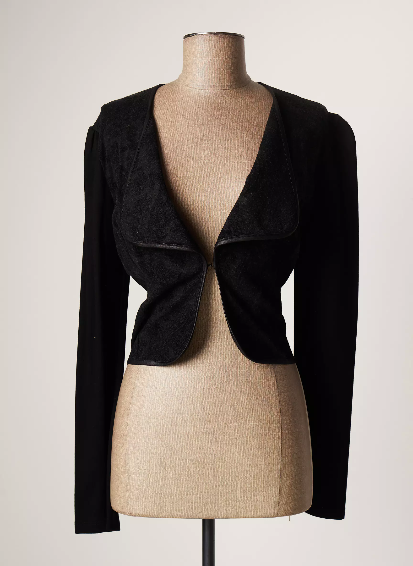 Lauren Vidal Boleros Femme couleur noir