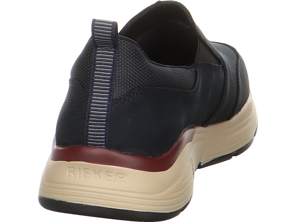RIEKER Freizeit Schnürer blau HWK Herren Halbschuhe