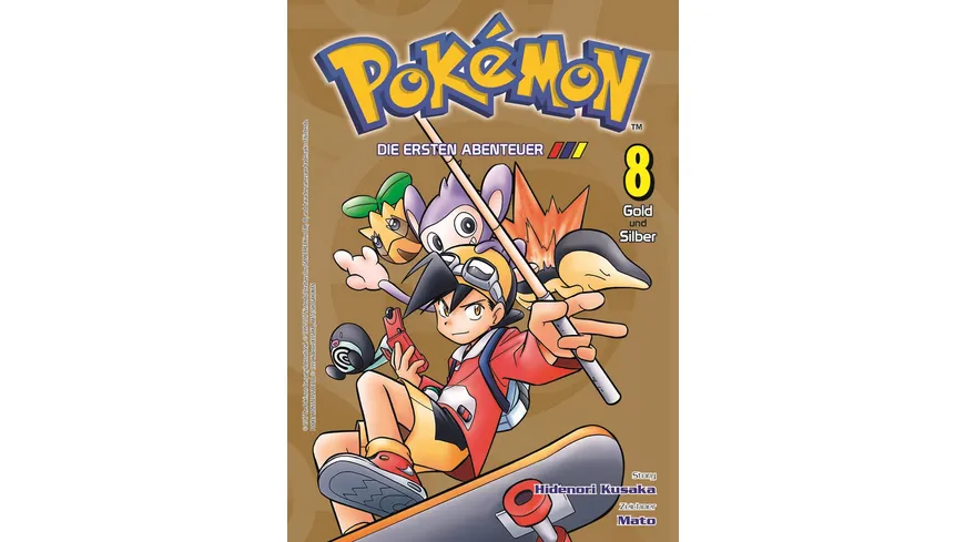 Pokémon - Die ersten Abenteuer 08 - Bd. 8: Gold und Silber