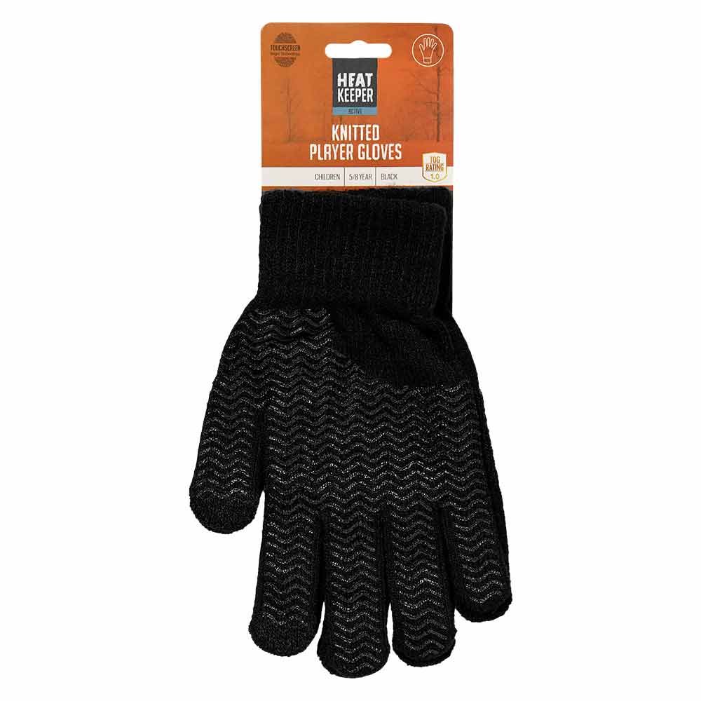 Heat Keeper Black 5-8 Jahr Kinder Thermische Handschuhe