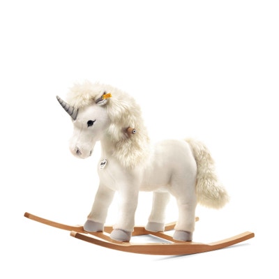Schaukelpferd Starly Einhorn, 70 cm, weiß
