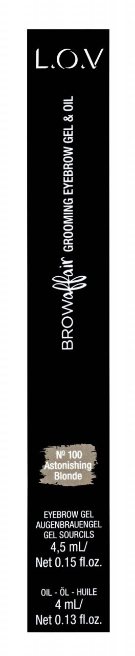 L.O.V Augen BROWAFFAIR grooming eyebrow gel & oil