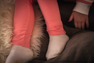 Leggings, pink für Mädchen