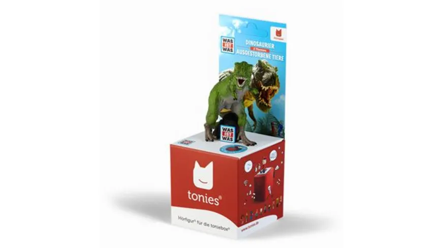 tonies - Hörfigur für die Toniebox: WAS IST WAS: Dinosaurier/Ausgestorbene Tiere