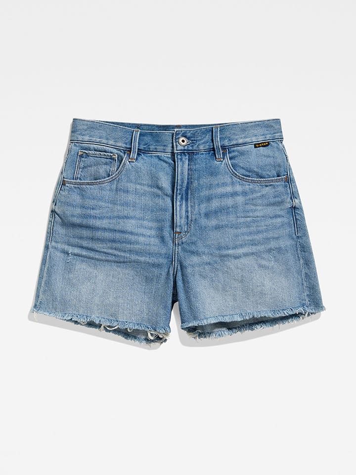 G-Star Jeans-Shorts in Hellblau günstig kaufen