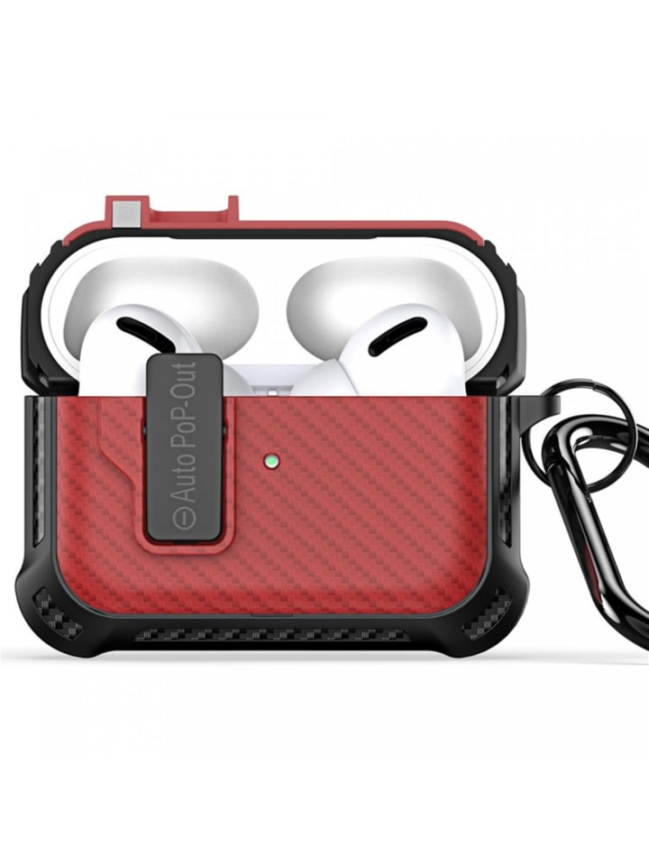 COFI 1453 Dux Ducis PECI-Serie Kopfhörerhülle kompatibel mit AirPods in Rot günstig kaufen onesize