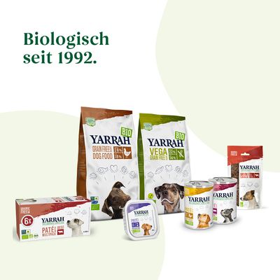 Yarrah Bio Getreidefrei mit Bio Huhn
