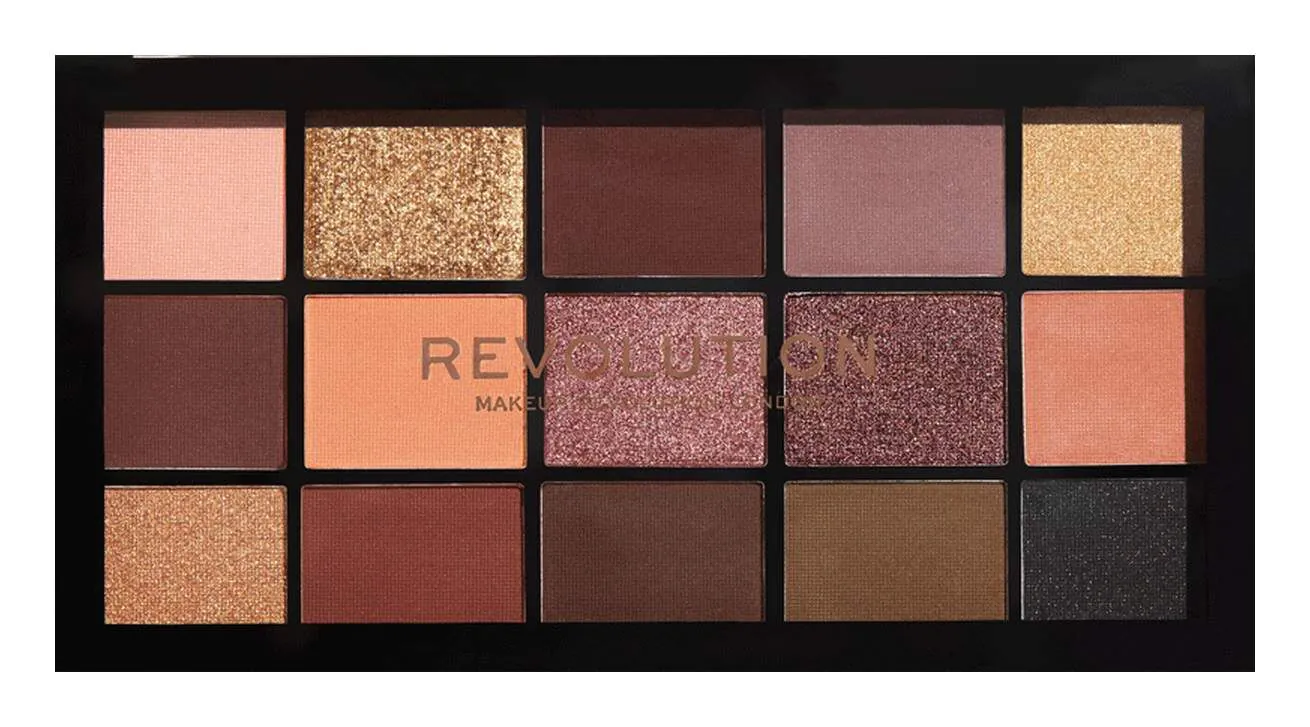 MAKEUP REVOLUTION Reloaded Velvet Rose1 paleta sjenila za oči 15.2g