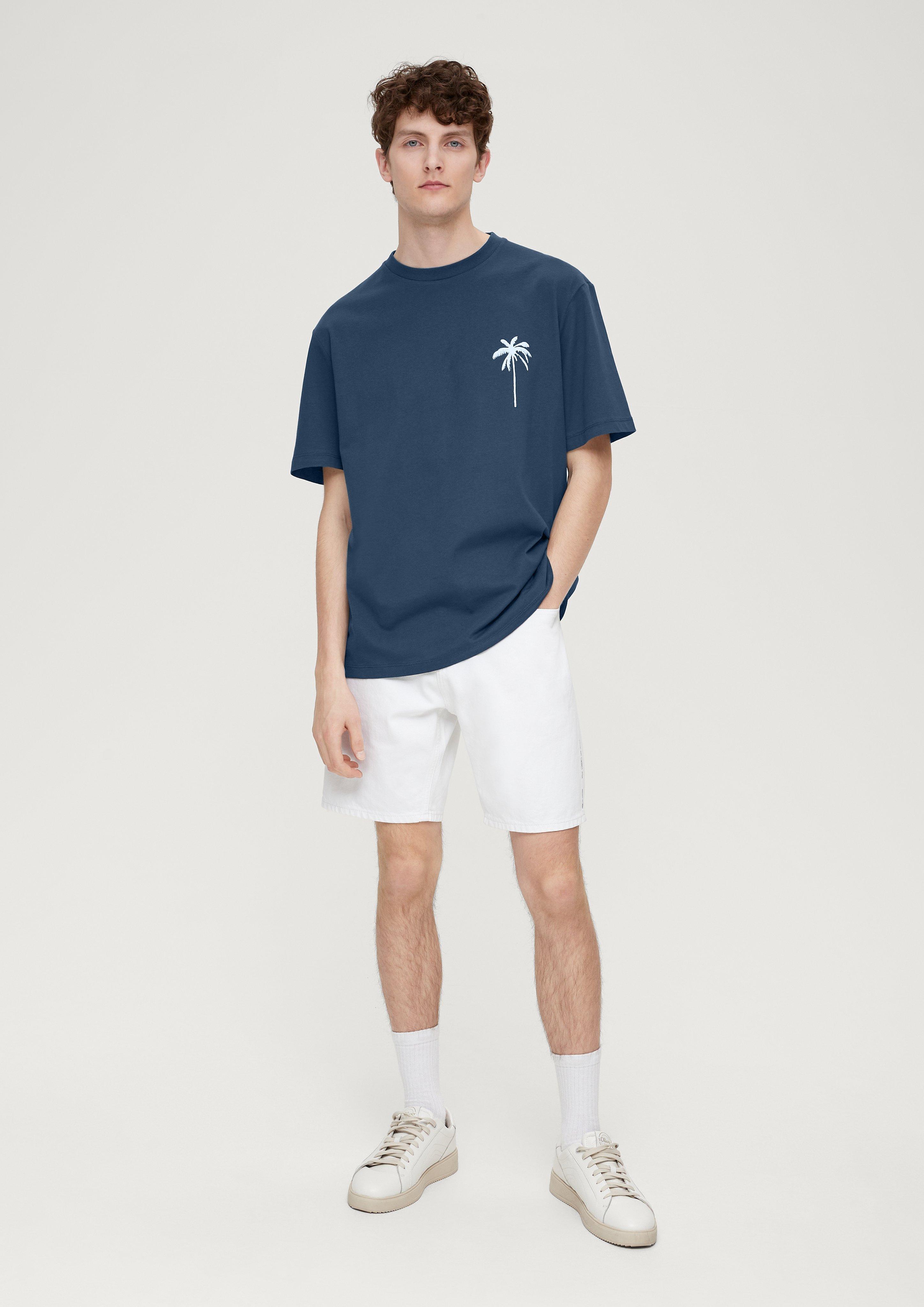 Baumwollshirt mit Rückenprint  2131521-58D2