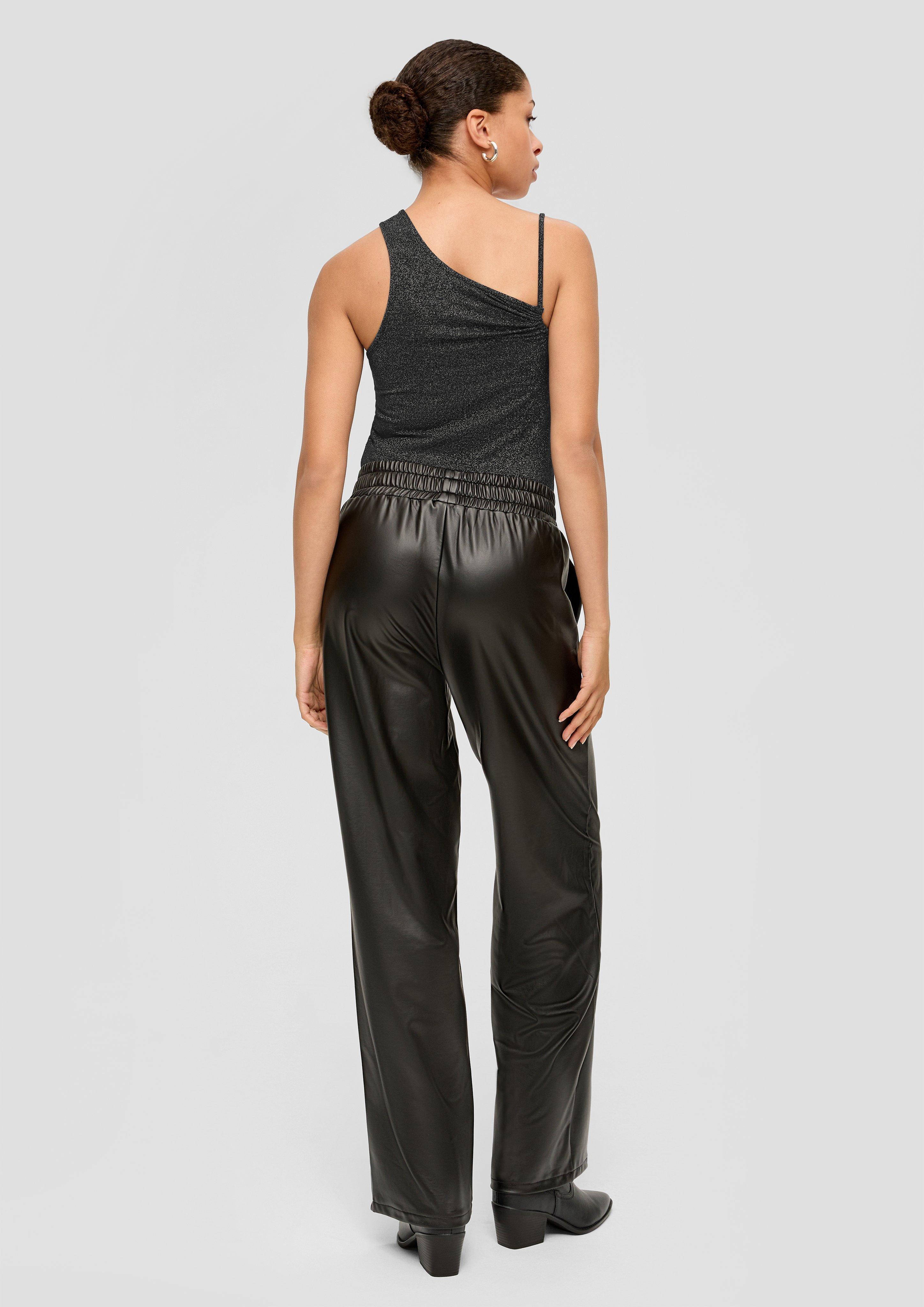 Glitzer-Top mit asymmetrischem Ausschnitt  2138331-9999