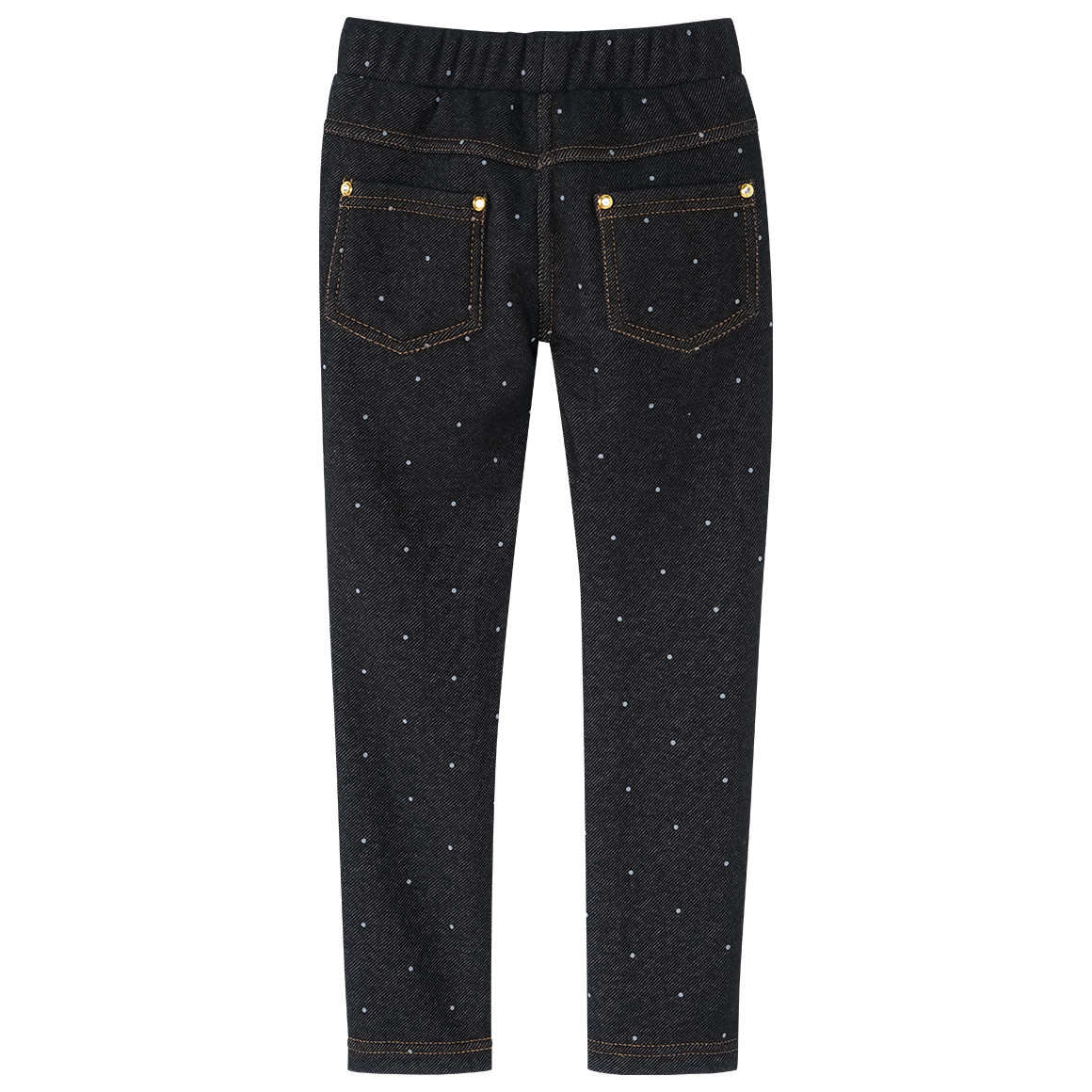 Mädchen Thermo-Jeggings mit Pünktchen-Print