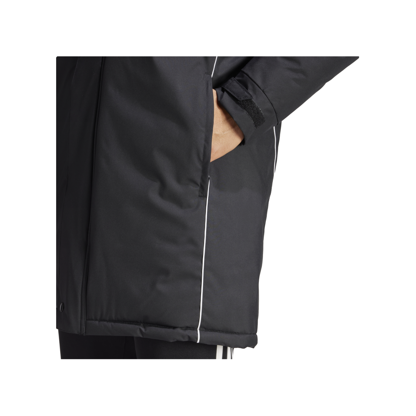 adidas Tiro 24 Winterjacke Schwarz Weiss Laufschuh