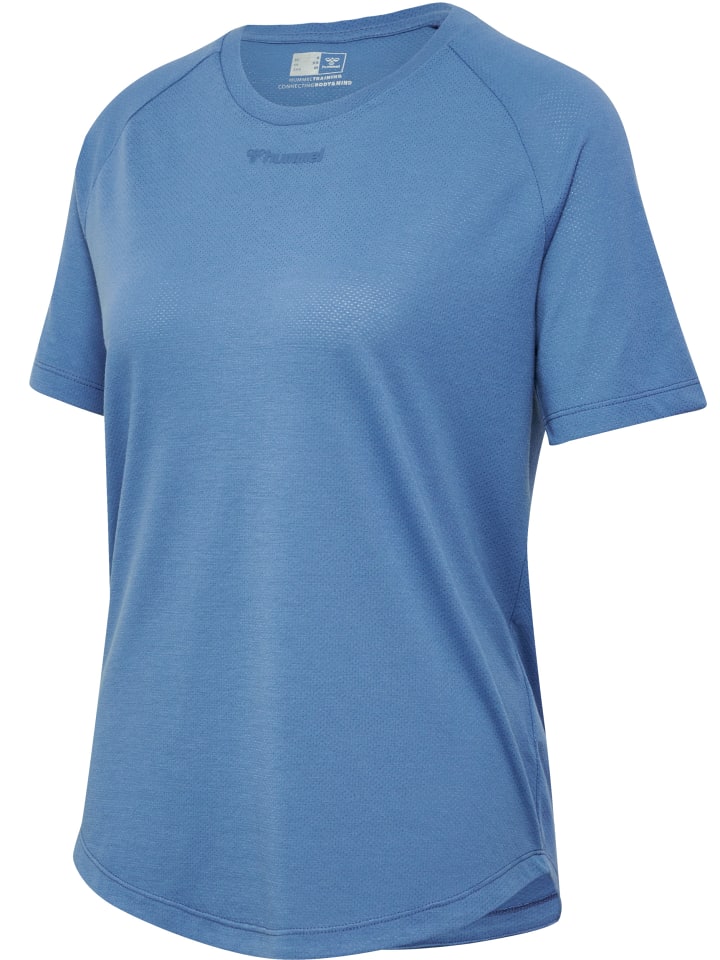 Hummel Hummel T-Shirt Raglanärmel Hmlmt Vanja Multisport Damen in CORONET BLUE günstig kaufen XS