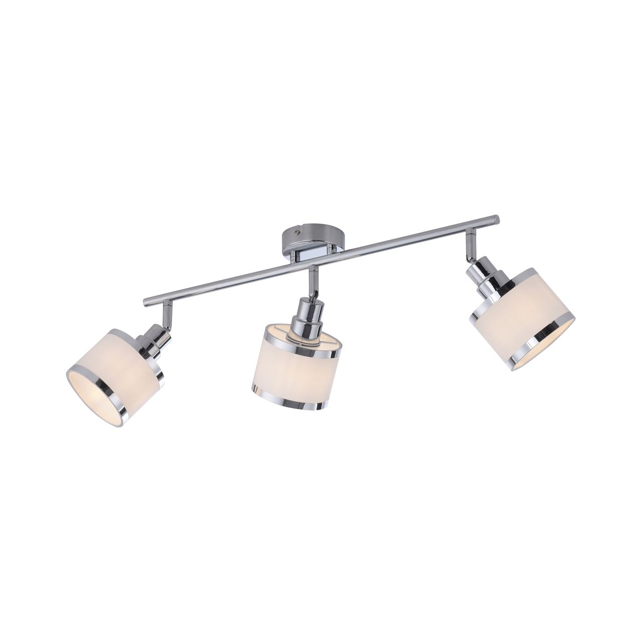 JUST LIGHT LeuchtenDirekt Deckenleuchte ACCOR,  3xE14 max. 25 W, Innenleuchte, IP20, dreh- und schwenkbar