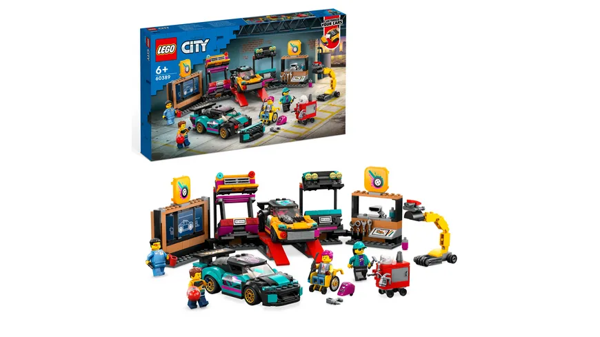 LEGO City 60389 Autowerkstatt