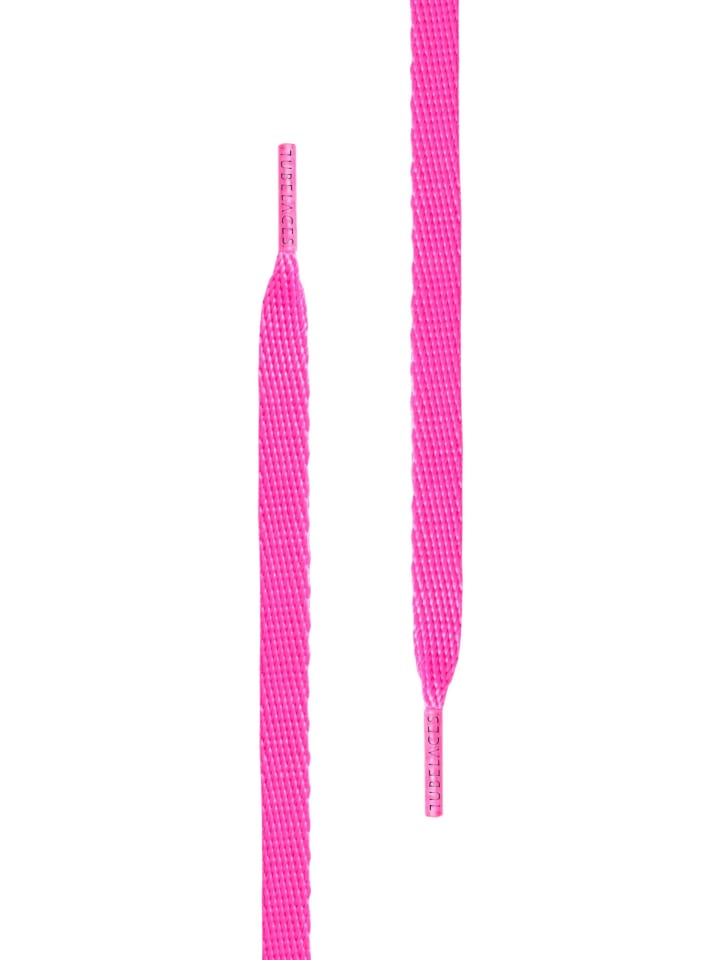 TubeLaces TubeLaces Schnürsenkel in neonpink günstig kaufen 90 cm