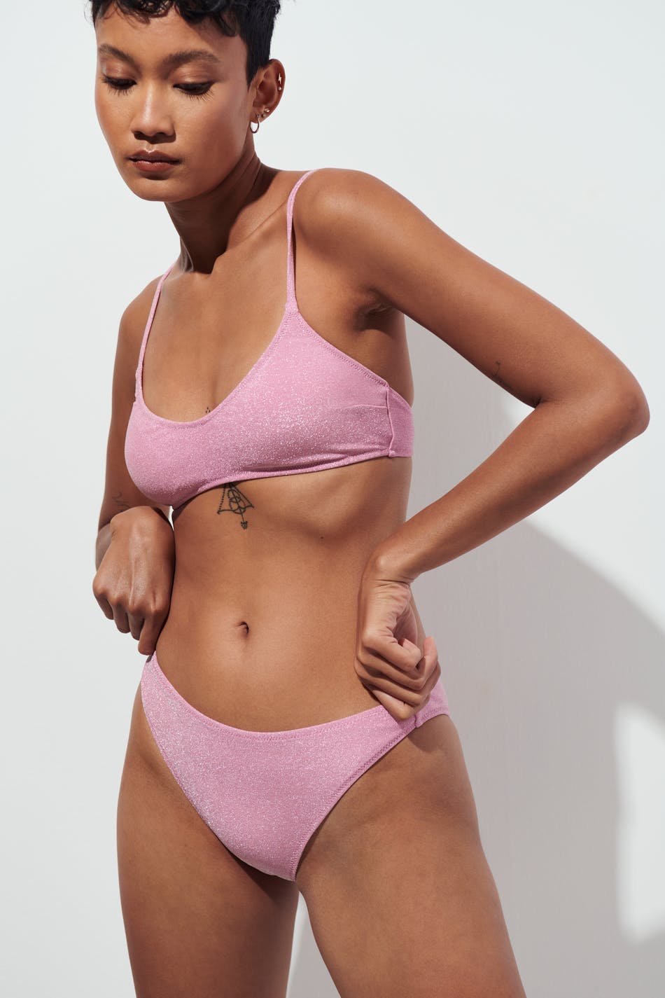 Glitter bikini brief