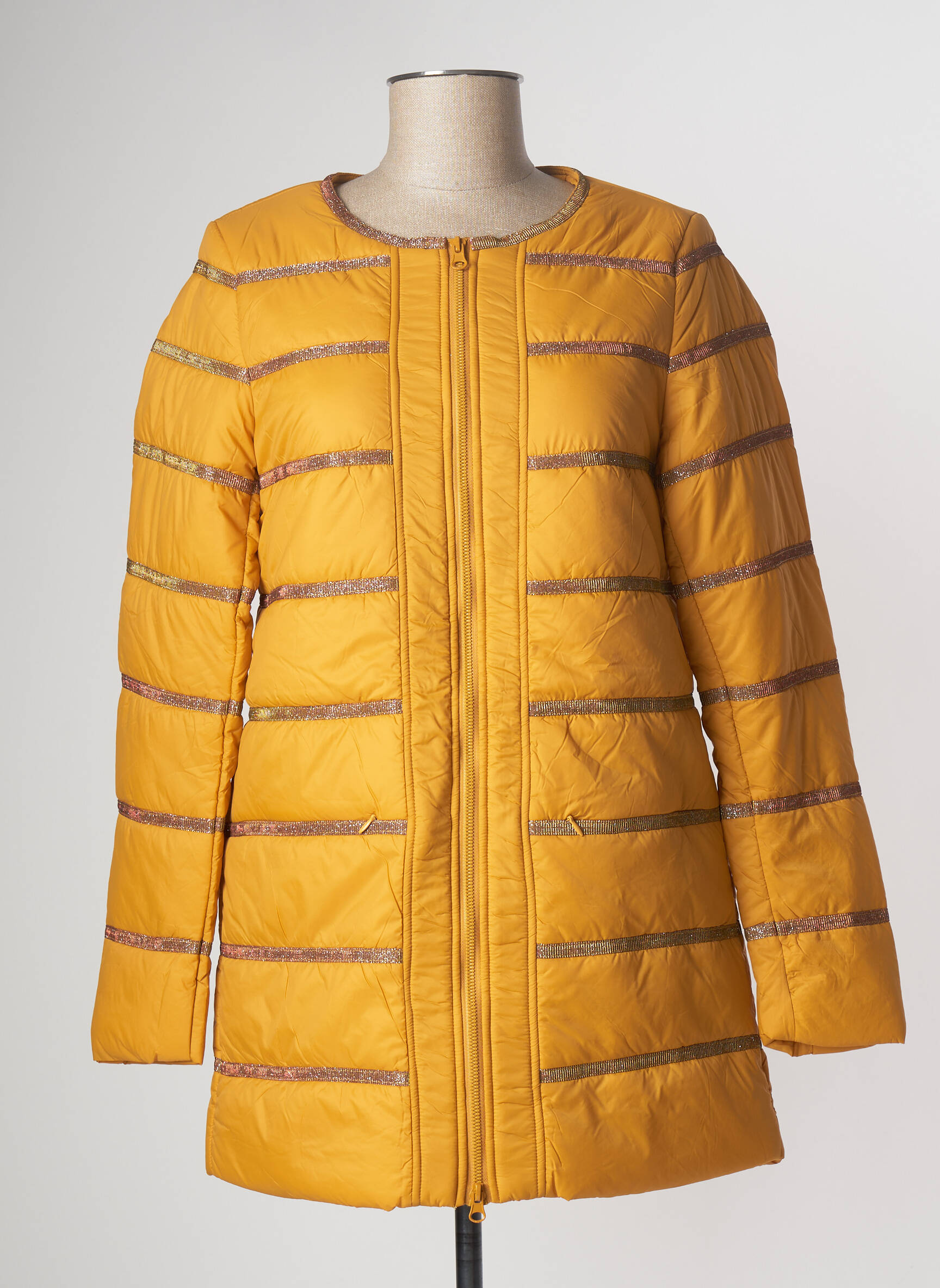 Multiples Doudounes Femme couleur jaune